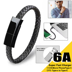 Bracelet USB Charging Cable