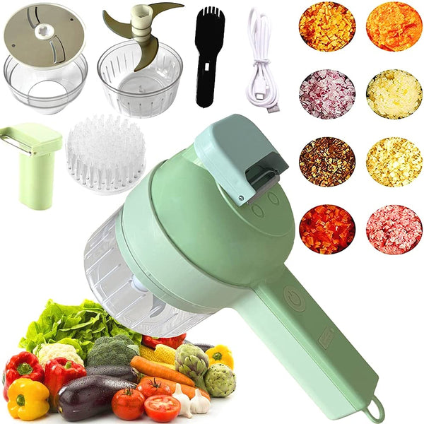 4In1 Electric Vegetable Cutter